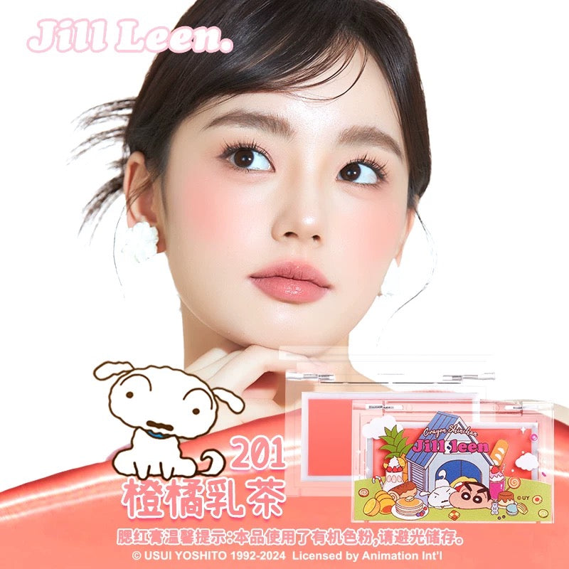 JILL LEEN × Crayon Shinchan Vibrant Smooth Blush Cream 3g 玖丽×蜡笔小新联名款缤纷柔滑腮红膏