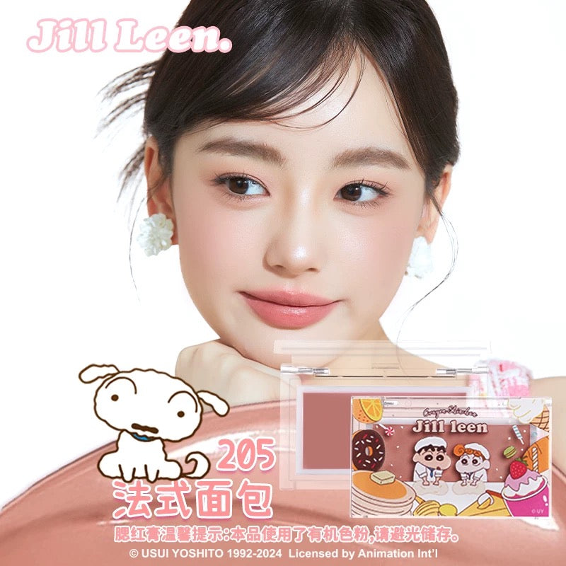 JILL LEEN × Crayon Shinchan Vibrant Smooth Blush Cream 3g 玖丽×蜡笔小新联名款缤纷柔滑腮红膏