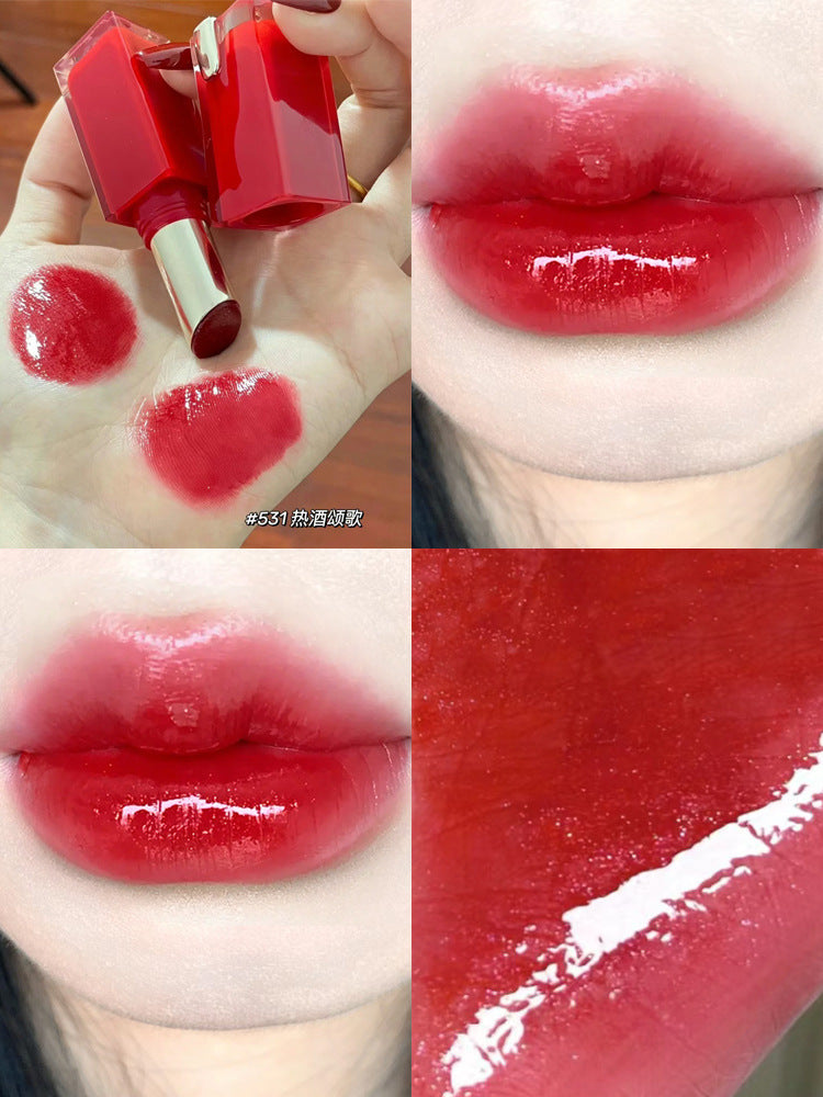 JOOCYEE Christmas Series Glazed Rouge Mirror Lipstick 3.5g 酵色圣诞系列晶冻口红