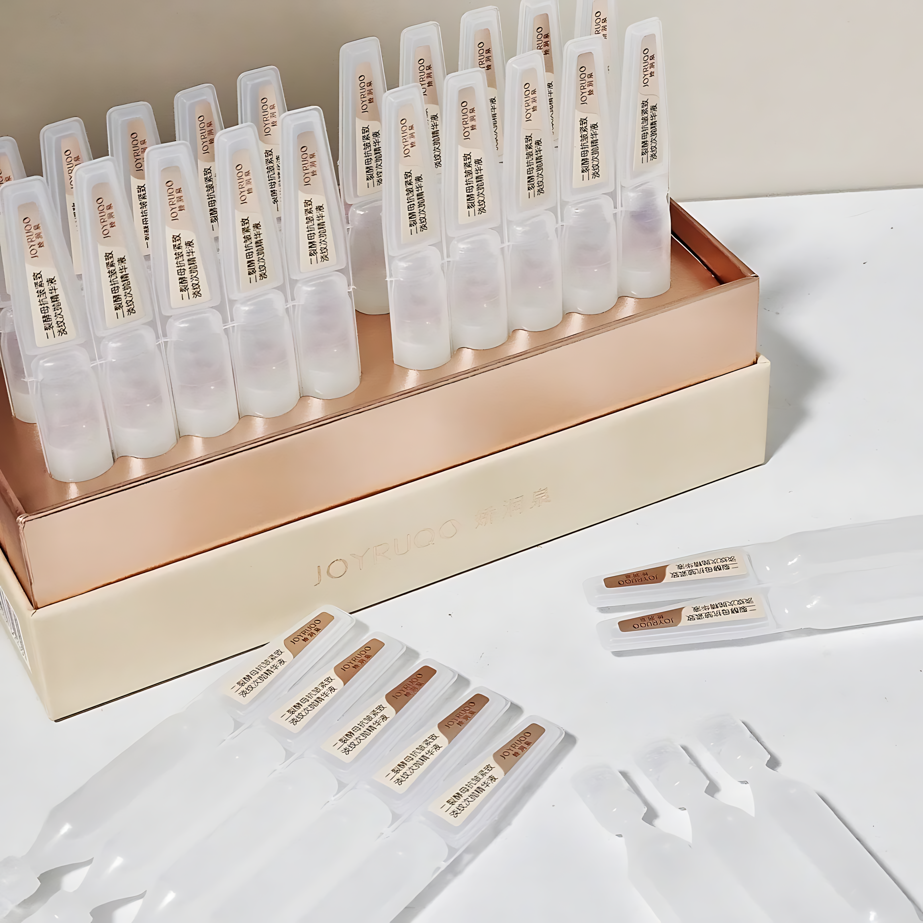JOYRUQO Bifida Yeast Firming Light Line Essence 2.0 1.5ml*30pcs/box 娇润泉二裂酵母抗皱紧致淡纹次抛精华液2.0