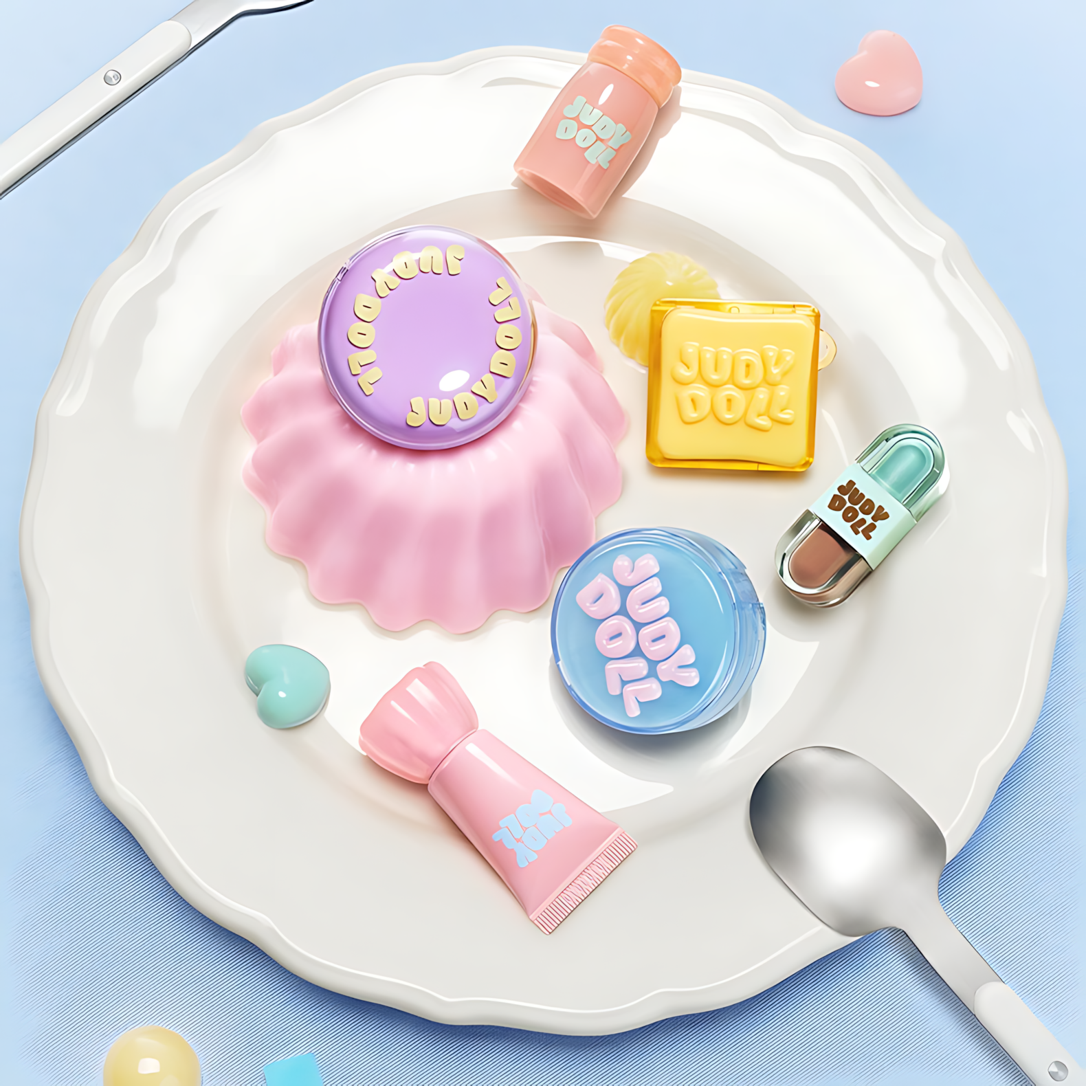 JUDYDOLL Oil-Control Cushion Serum 3.2g 橘朵柔焦控油气垫精华液