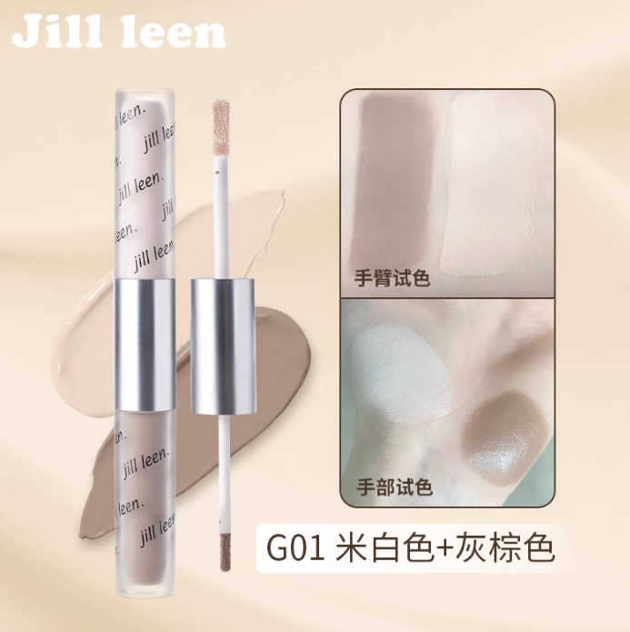Jill Leen Contour＆Highlight Dou Liquid 2.2g+2.2g 玖丽双头提亮修容液