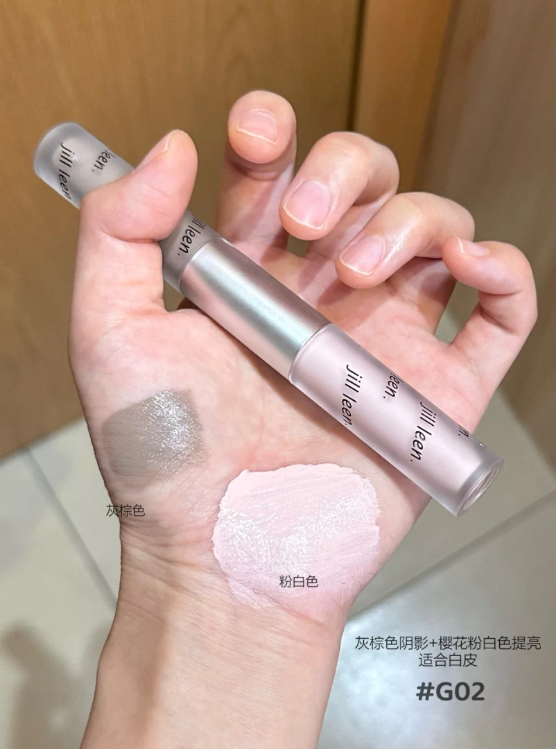 Jill Leen Contour＆Highlight Dou Liquid 2.2g+2.2g 玖丽双头提亮修容液