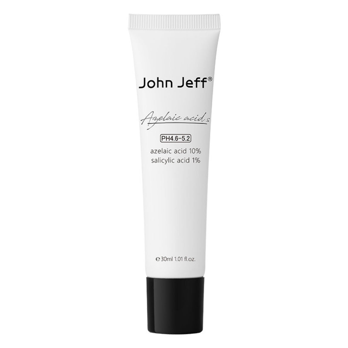 John Jeff 10%/15%/20%  Azelaic Acid Cream Acne 壬二酸祛痘乳15ml/30ml