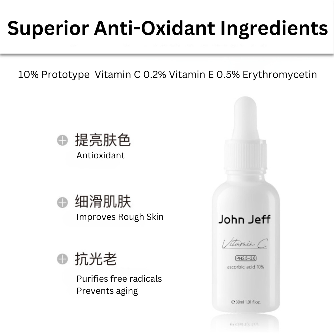 John Jeff 15% Vitamin C Essence John Jeff 维c精华液 15ml/30ml