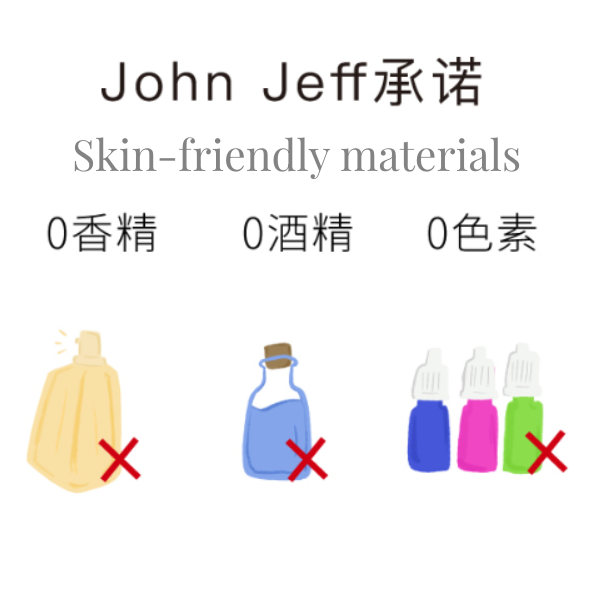 John Jeff 7.65% Glucoside Cleansing Gel Amino Acid facial cleanser7.65%葡糖苷洁面啫喱氨基酸清洁洗面奶155ML