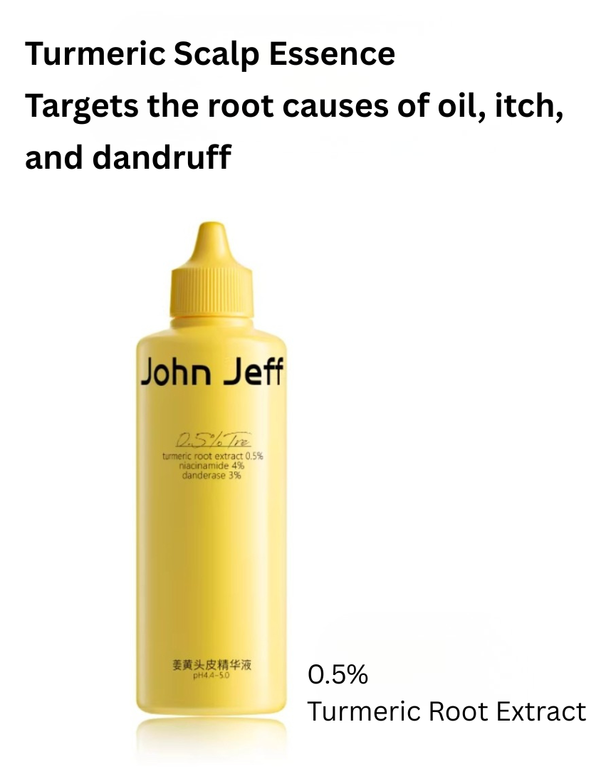 John Jeff Turmeric Scalp Essence 100g John Jeff姜黄头皮精华液