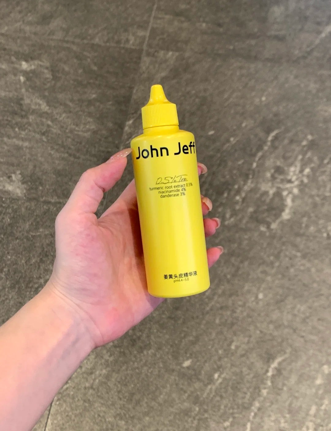 John Jeff Turmeric Scalp Essence 100g John Jeff姜黄头皮精华液