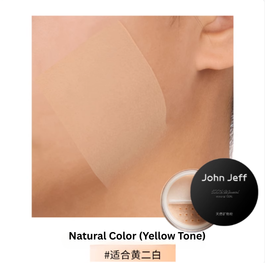 John Jeff Natural Mineral Powder 7g John Jeff 天然矿物粉