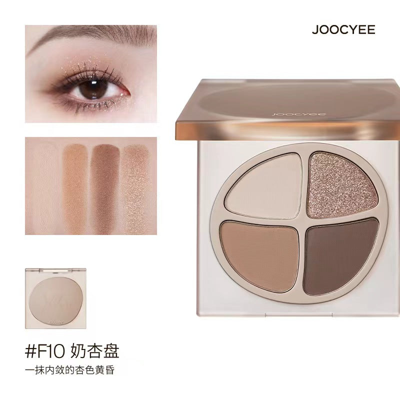 Joocyee Four-Color Eyeshadow Palette 4g 酵色四色眼影盘
