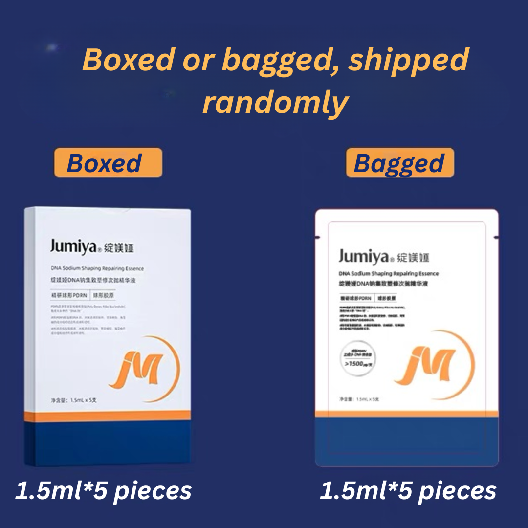 Jumiya DNA Sodium Intensive Sculpting Single-Use Essence 1.5ml*5pcs/20pcs/30pcs 绽媄娅DNA钠集致塑修次抛精华液