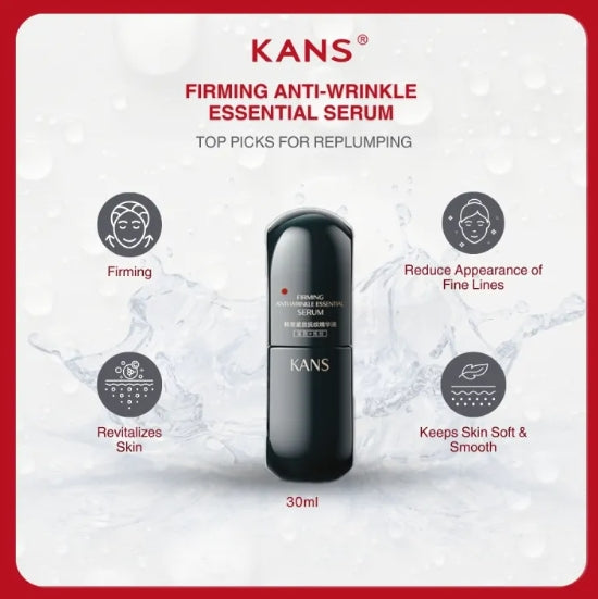 KANS Firming Replumping Anti-Wrinkle Essential Lotion Set 韩束紧致丰盈抚纹黑蛮腰水乳套装