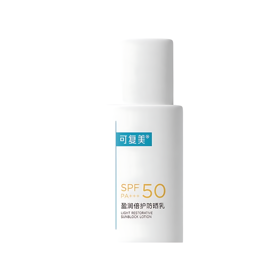 KEFUMEI Light Restorative Sunblock Lotion SPF50 PA+++ 50g 可复美盈润倍护防晒乳