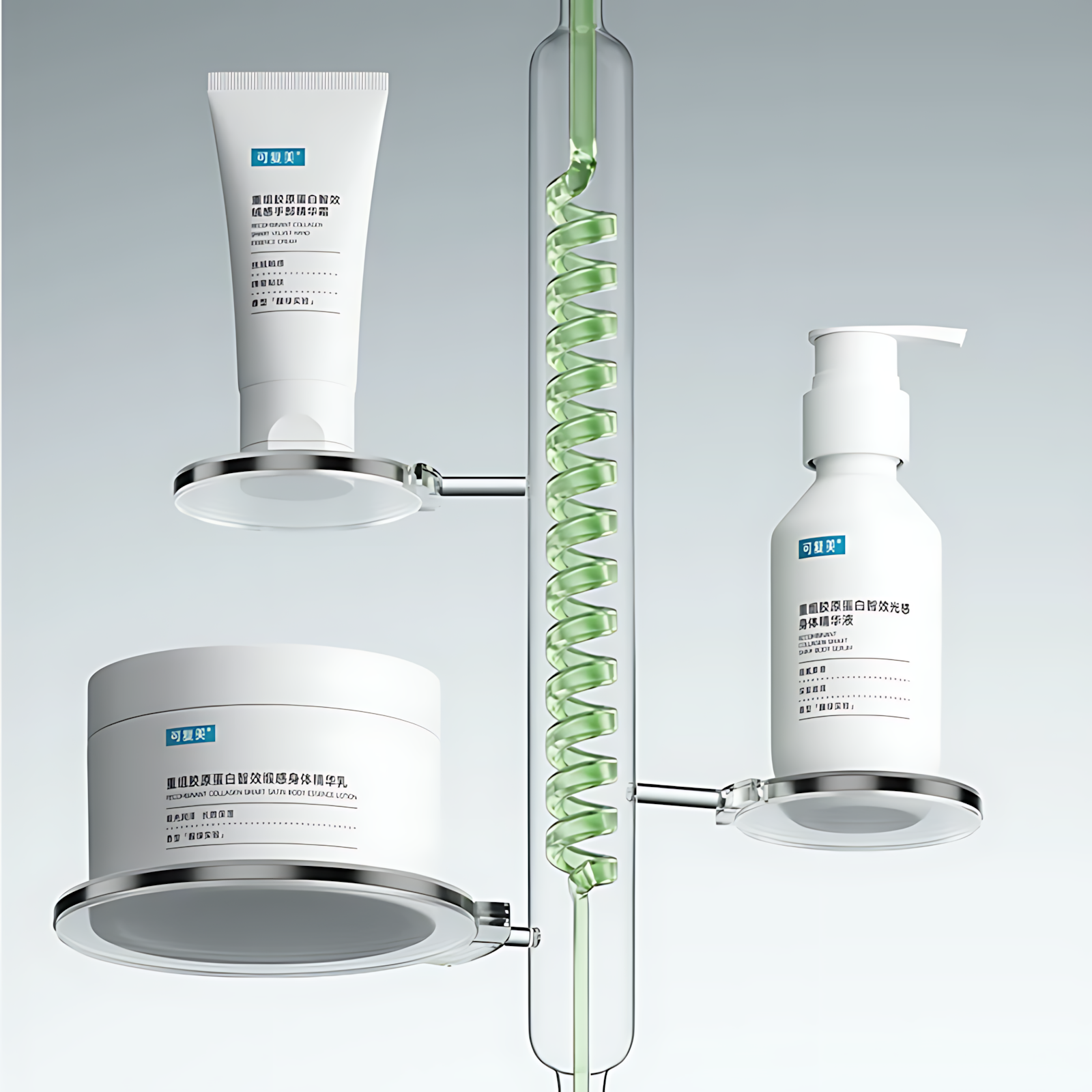 Kefumei Recombinant Collagen Smart Shiny Body Serum 100ml 可复美重组胶原蛋白智效光感身体精华液