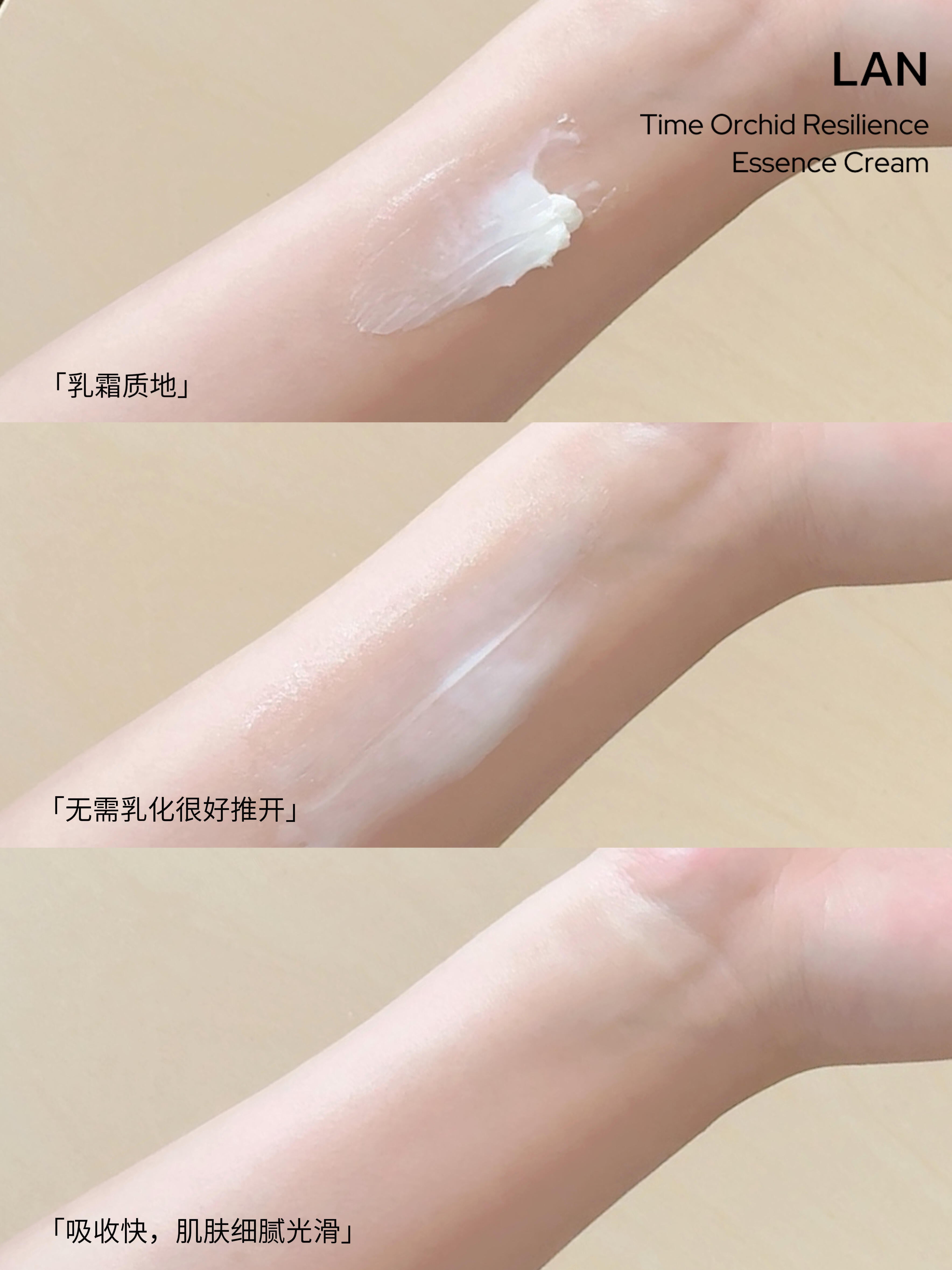 LAN Time Orchid Royal Resilience Essence Cream 5g/15g/50g 兰时光兰花御韧精萃霜