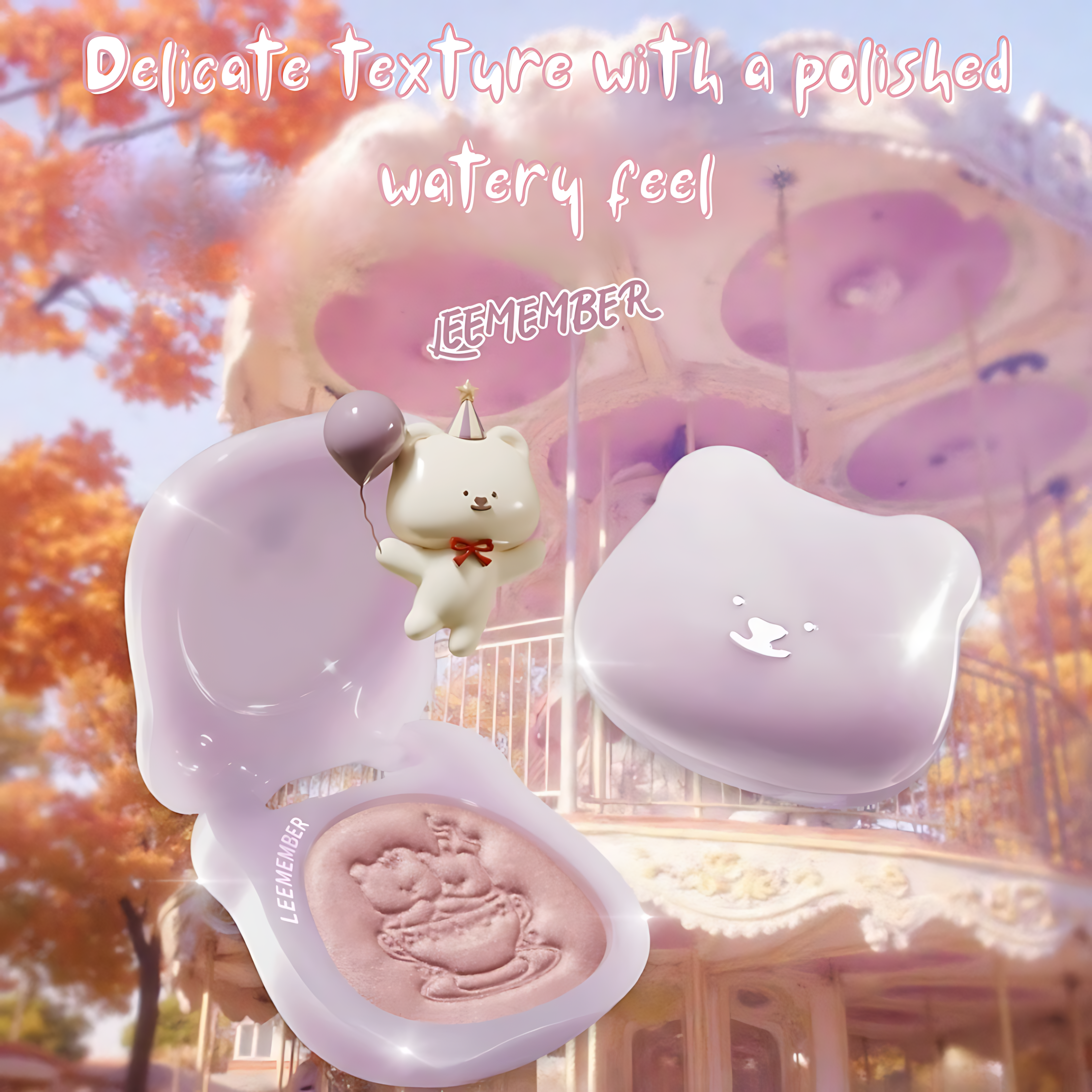 LEEMEMBER Dreamland Water-Glow Multi-Use Powder 5g 荔萌幻梦游乐园水光缎光多用粉