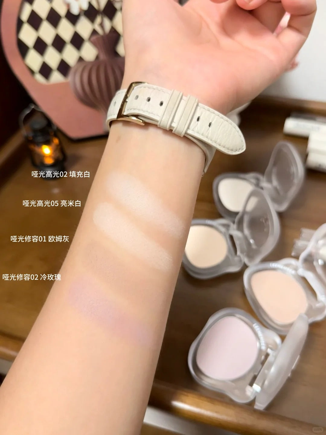 LEEMEMBER Bear Series Matte Contour/Highlight Powder 5g 荔萌小熊系列哑光修容粉/高光粉