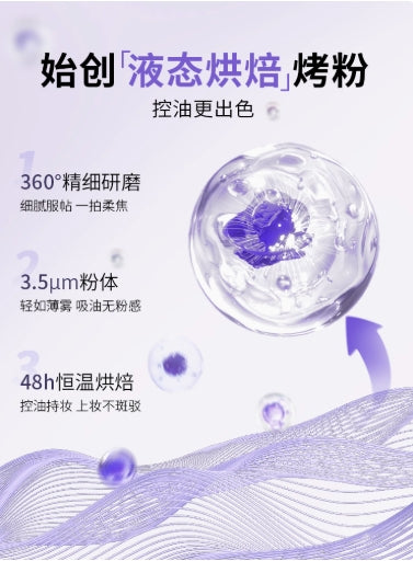 LISHU Bump Bump Oil Absorbing Paper 150pcs/box 荔树嘭嘭紫吸油纸