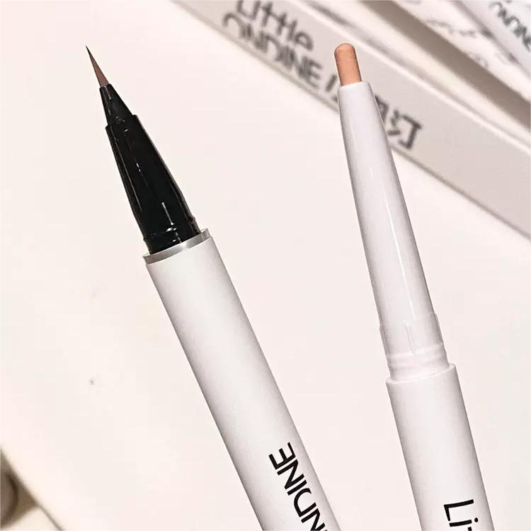 LITTLE ONDINE Double-ended Lying Silkworm Pencil 350mg+200mg 小奥汀双头卧蚕笔