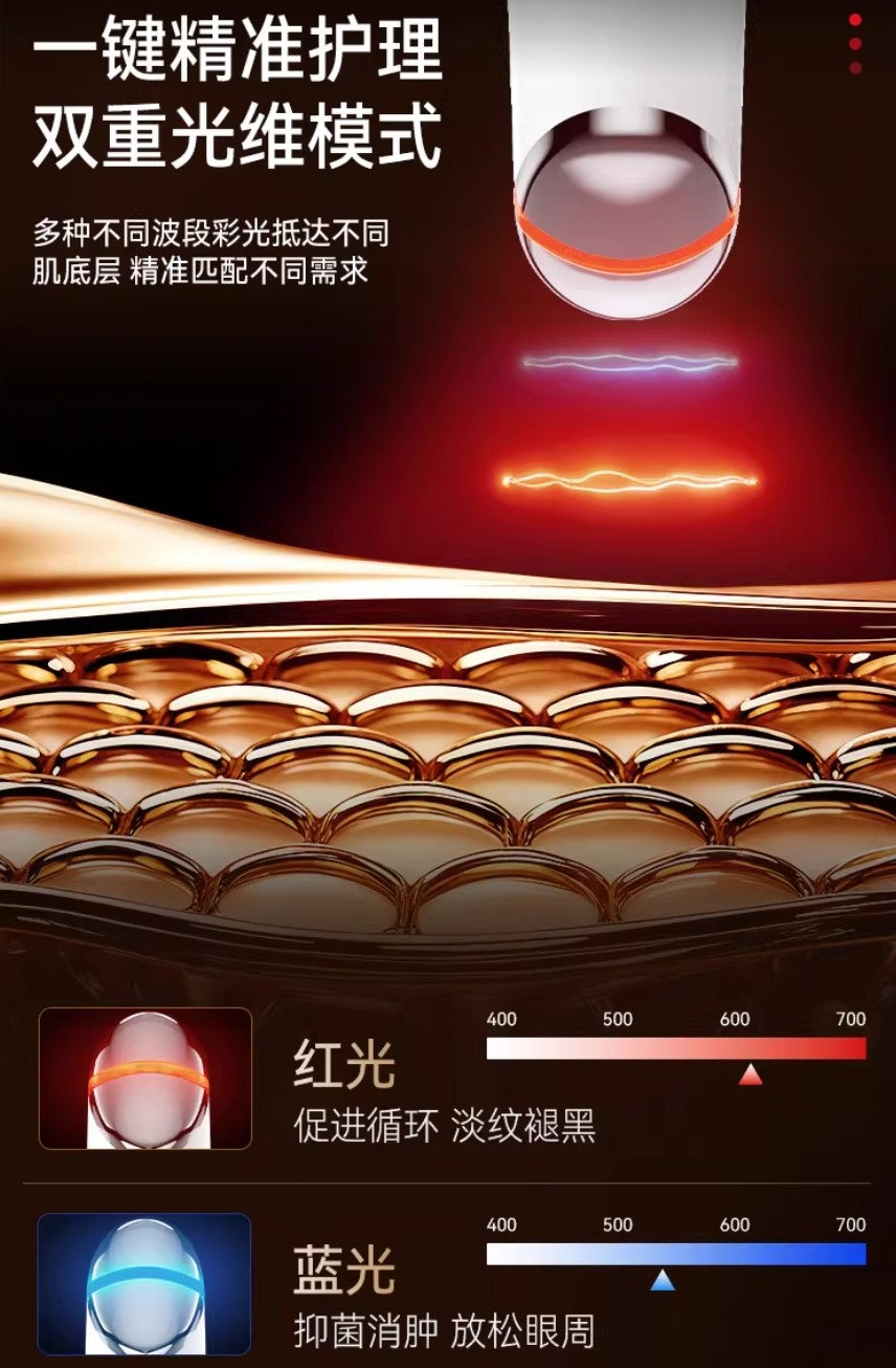 L'QUALYN EMS Red & Blue Light Eye Beauty Device 欧泉琳EMS红蓝光美眼仪