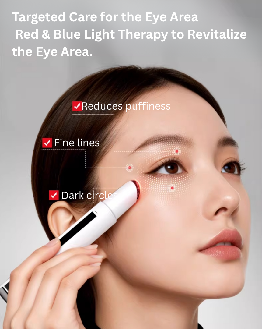 L'QUALYN EMS Red & Blue Light Eye Beauty Device 欧泉琳EMS红蓝光美眼仪