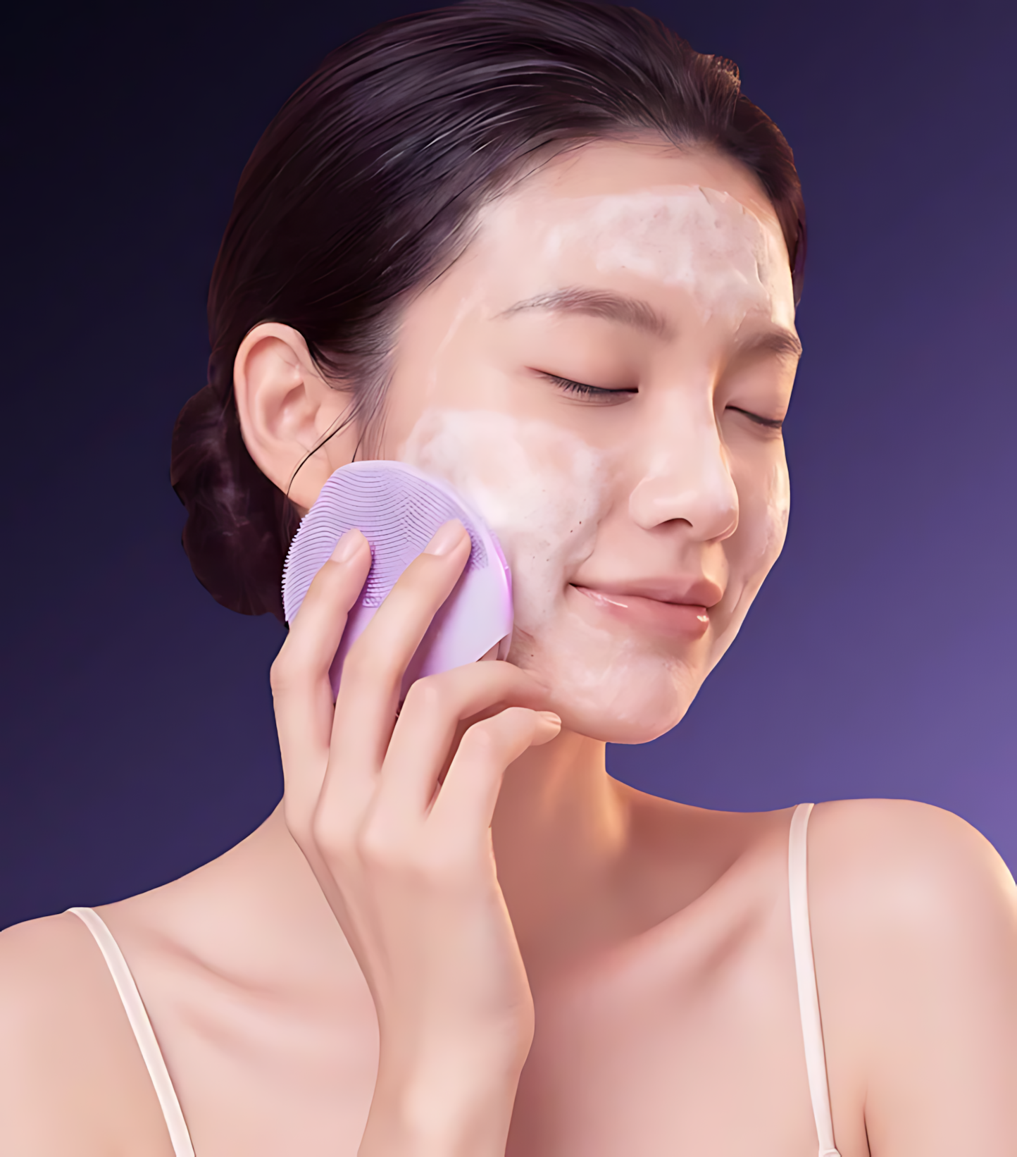 L'QUALYN Electric Silicone Facial Cleansing Device 欧泉琳电动硅胶洁面仪