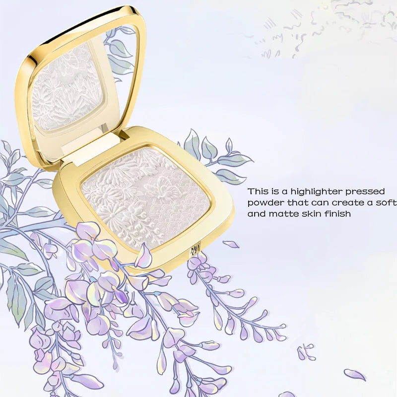 MAOGEPING Forbidden City 5th - Butterfly In Flowers Series Highlighter Palette 5g 毛戈平故宫第五季花间蝶舞高光盘