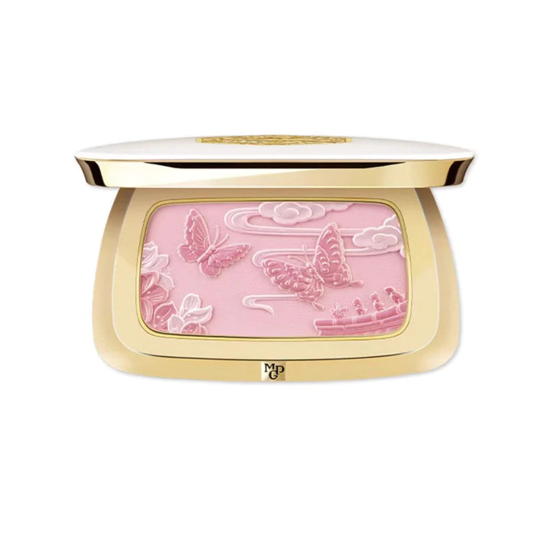 MAOGEPING Forbidden City 5th - Butterfly In Flowers Series Blusher Palette 4.5g 毛戈平故宫第五季蝶戏漫彩腮红