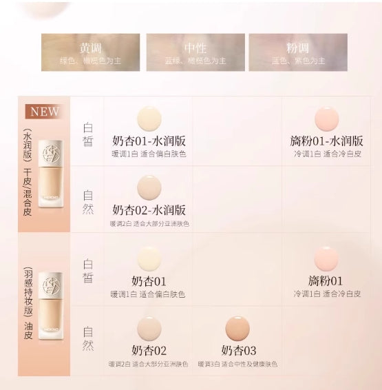 MEIKING Mingyan Skin-Nourishing Foundation  30g 美康粉黛鸣艳养肤粉底液