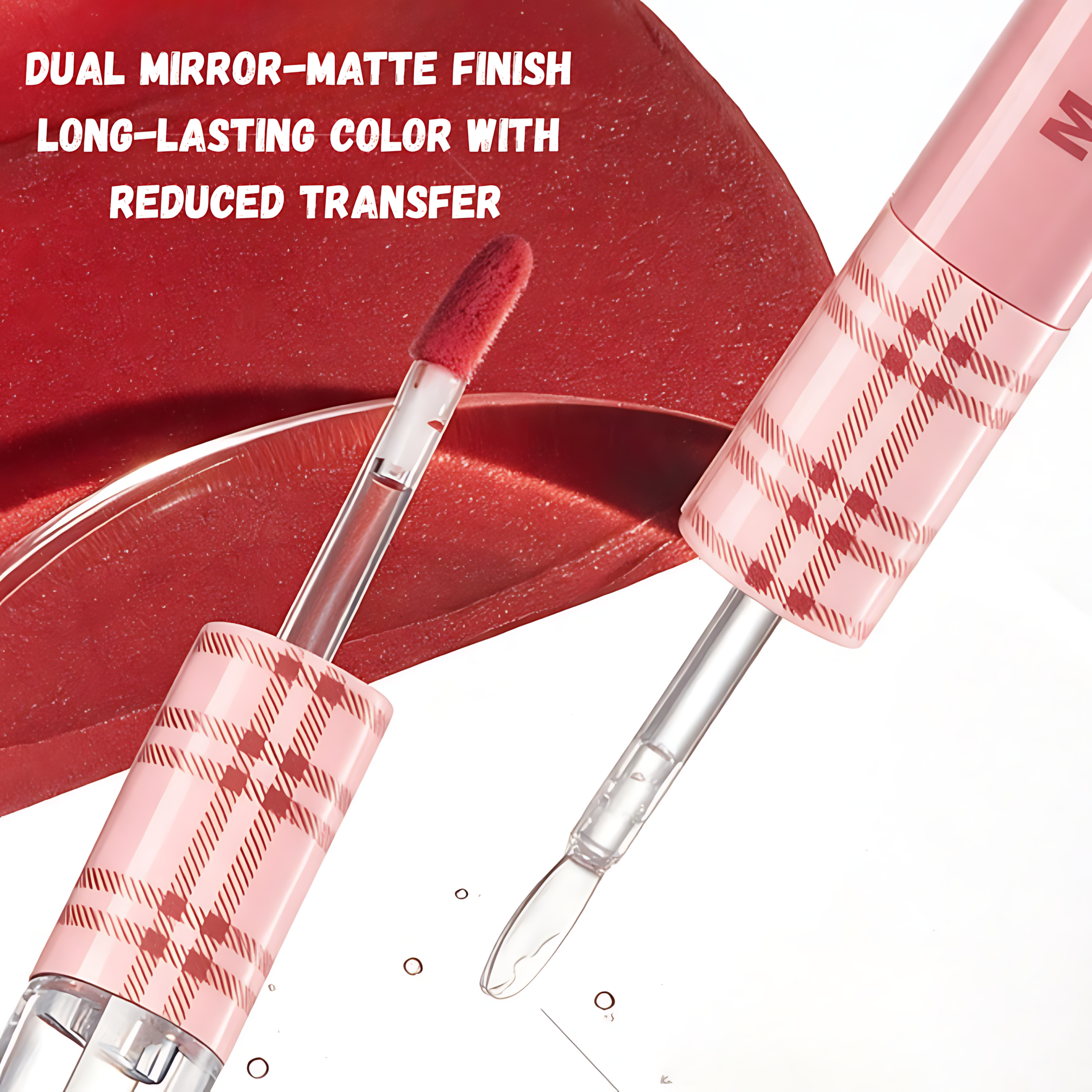 MOOEKISS Qixi Limited Dual-Effect Longwear Lip Gloss 1.5g+1.5g 木柯诗七夕限定双效持色唇釉