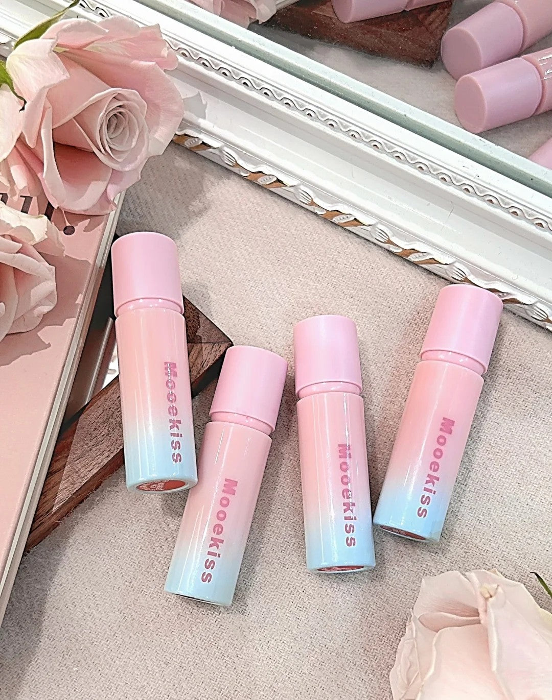 MOOEKISS Sorbet Multi-Essence Lip Mud 3g 木柯诗冰沙多用精华唇泥