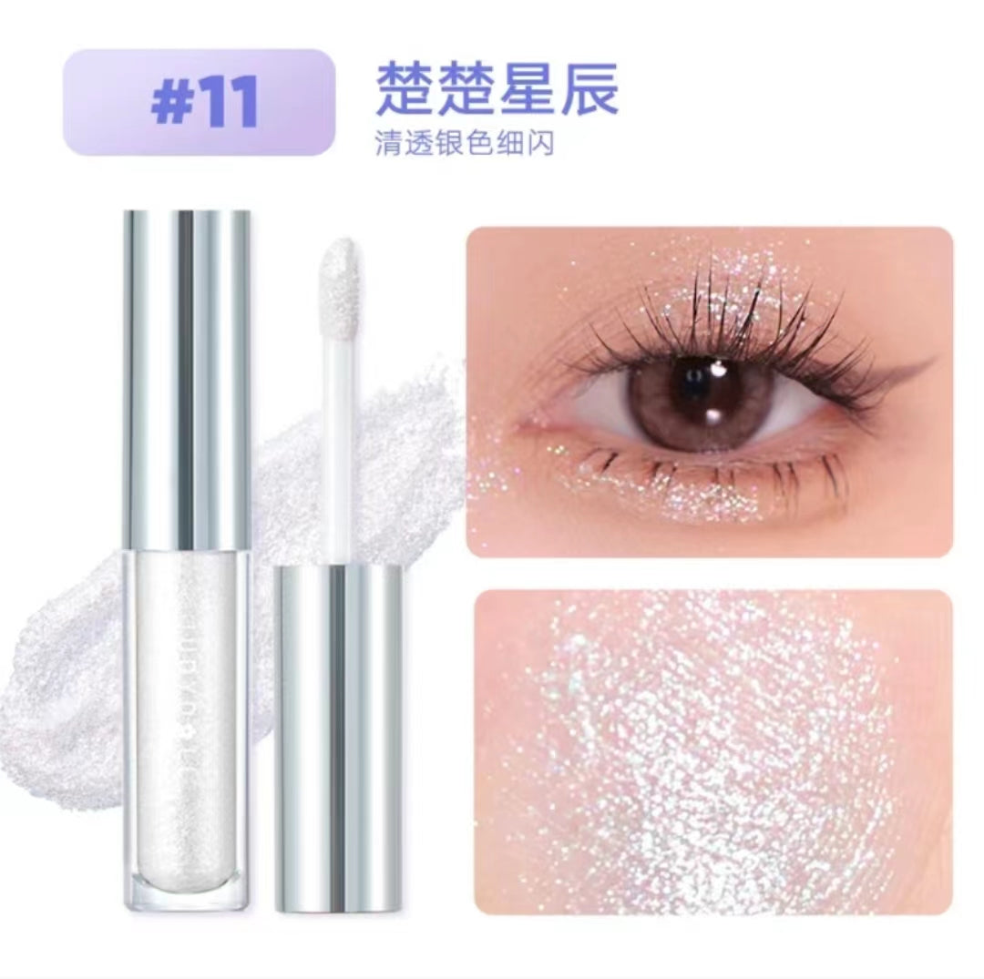 【Matte new color】Judydoll Glittering Liquid Waterproof Charming Eyeshadow 2.5g/1.6g 橘朵星辰盈璨液体眼影