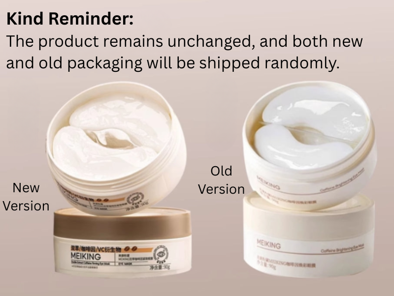 Tiktok/Douyin Hot Meiking Caffeine Eye Mask 90g【Tiktok抖音爆款】美康粉黛咖啡因眼膜