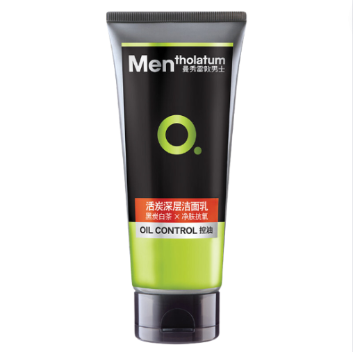 Mentholatum Deep Oil Control Facial Cleanser For Men 100g 曼秀雷敦活炭深层男士洁面乳