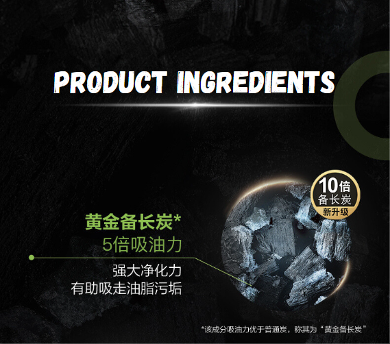 Mentholatum Icy Charcoal Oil Control Facial Cleanser For Men 150ml+50g 曼秀雷敦冰爽活炭男士洁面乳