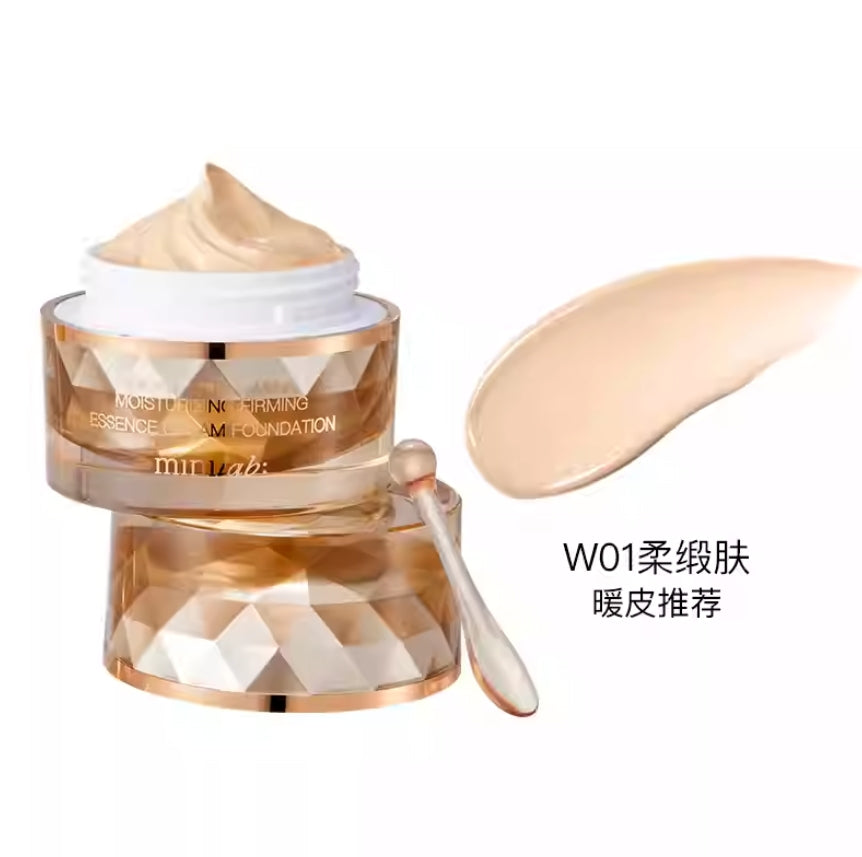 Tiktok/Douyin Hot Minilab Moisturizing Firming Essence Cream Foundation 30g 【Tiktok抖音爆款】minilab奢润紧致精华粉底霜