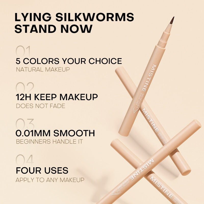 Mistine 4-in-1 Waterproof Lying Silkworm Shadow Pen 0.7g 蜜丝婷双效卧蚕阴影笔