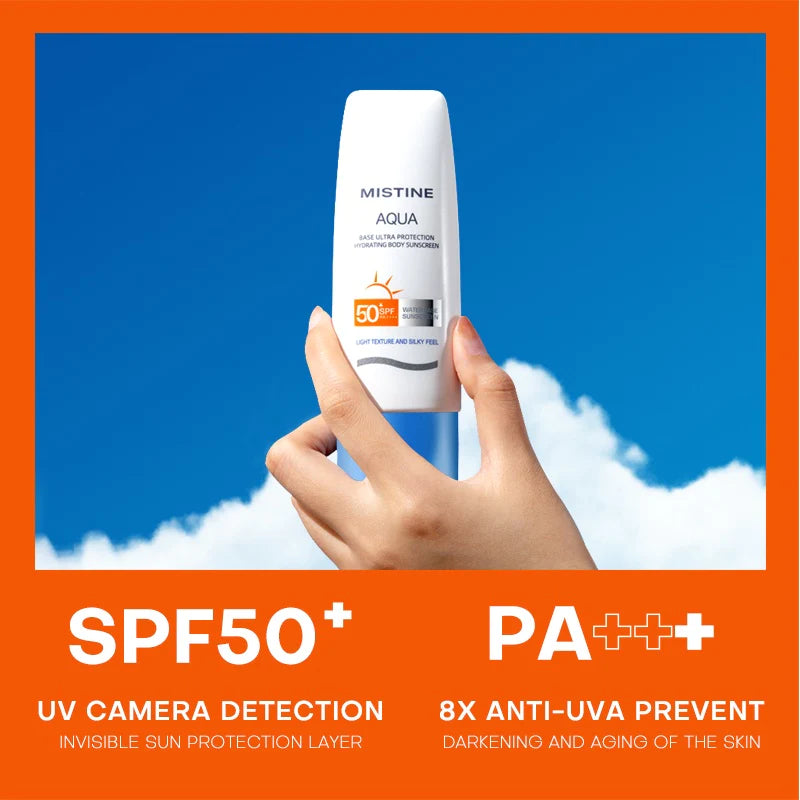 Mistine Broad Spectrum Clear Sunscreen Lotion SPF 50+ PA+++ 70ml 蜜丝婷水润多效防护防晒霜