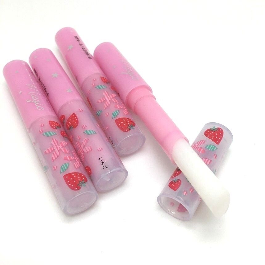 Mistine Pink Magic Lips Plus Vitamin E Lip Balm Nourishing Strawberry Scent 1.7g 泰国蜜丝婷维他命E梦幻润唇膏-草莓味（升级版）
