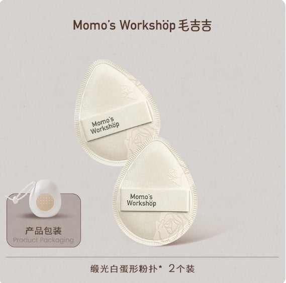 Momo's Workshop Rose Series Blusher 2pcs/3pcs/5pcs 毛吉吉玫瑰系列粉扑
