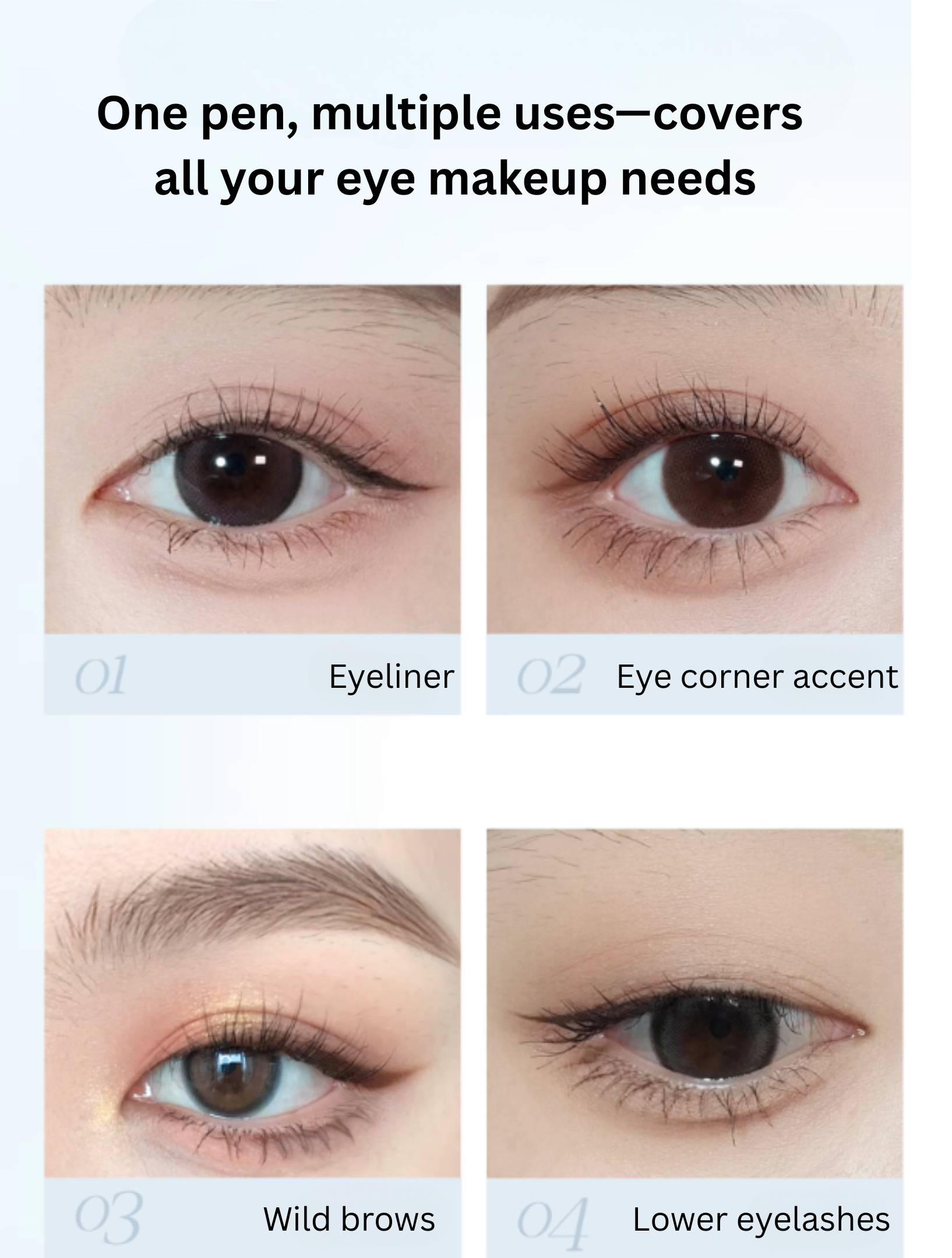 Mooekiss Precision Fine Eyeliner Pen 0.6ml 木柯诗纤巧精细眼线液笔