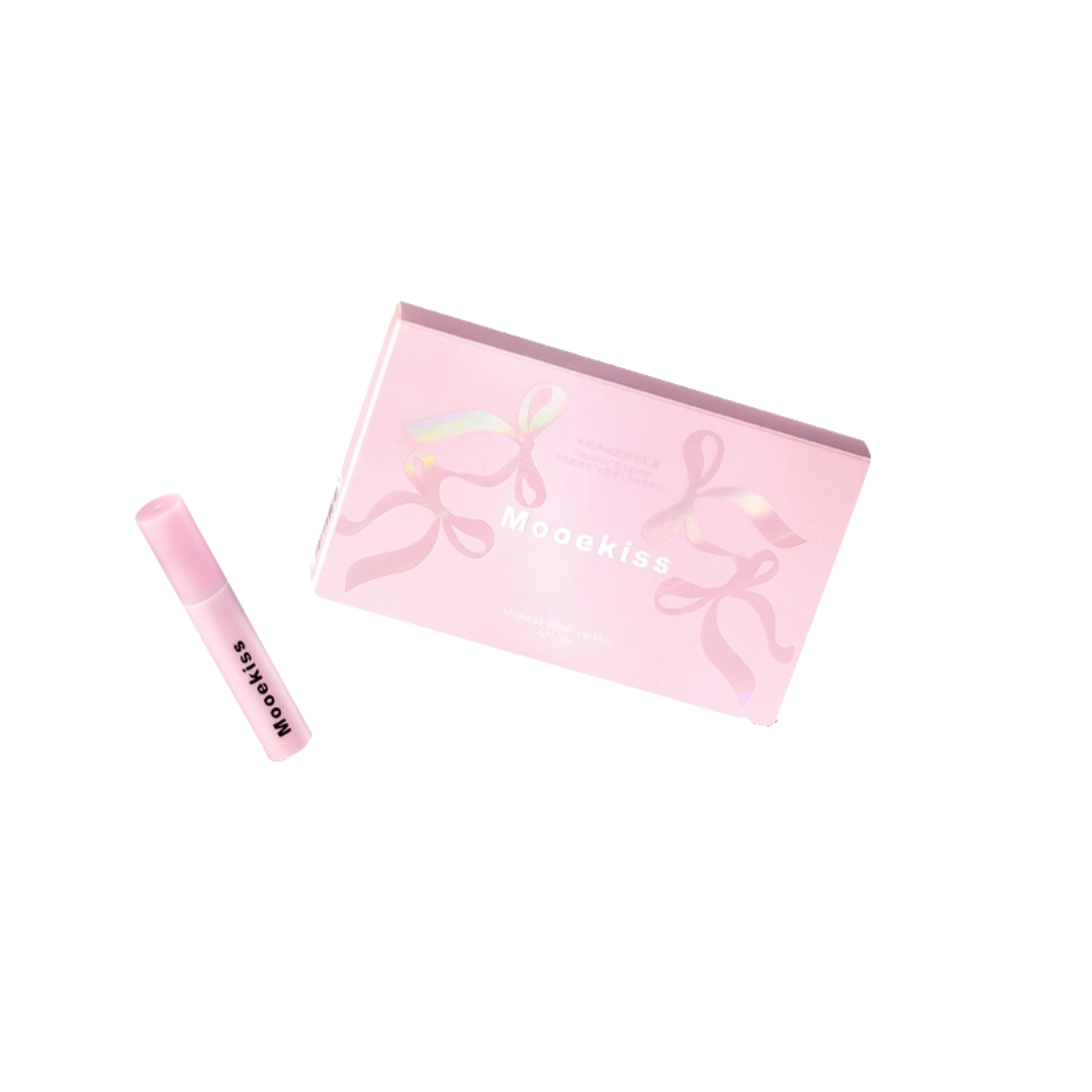 Mooekiss Velvet Matte Lip Mud Gift Set 1g*4pcs/box 木柯诗绒雾唇泥礼盒 | CuteHart