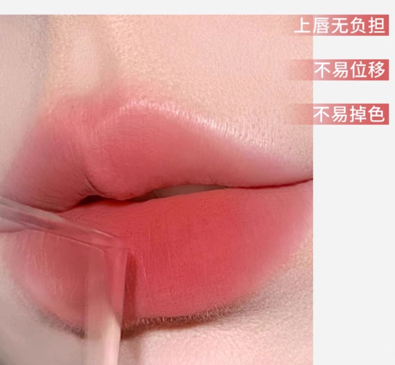 Mooekiss Double-Head Essence Matte & Mirror Lip Glaze 6ml 木柯诗双效精华唇釉