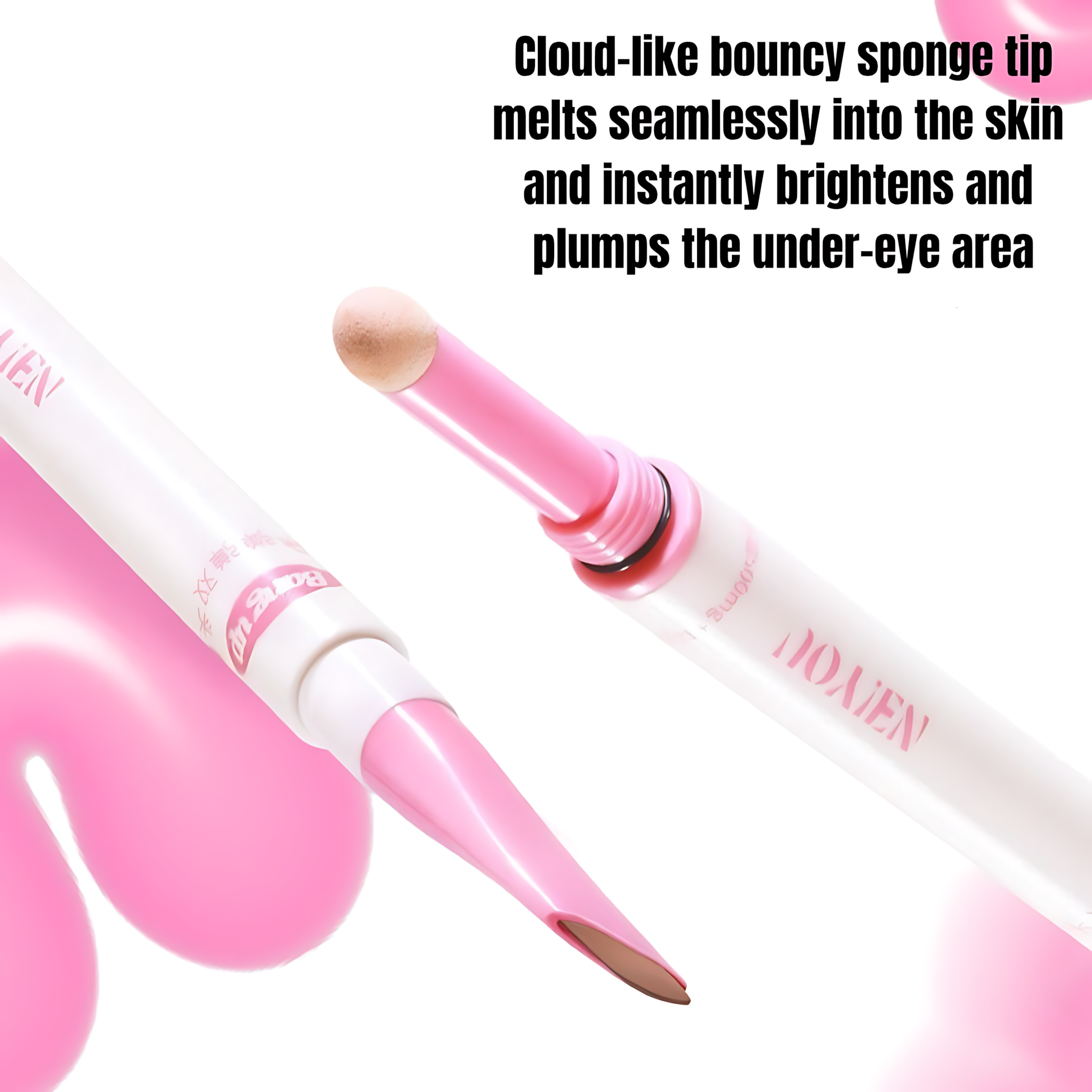 NEIYOU Cloudy Dumpling Double-Ended Aegyo Sal Pen 500mg＋200mg 那柚云朵弹弹双头卧蚕笔