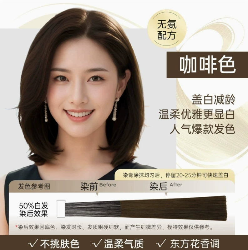 OKCS Essence Easy Hair Dye Gel 20g*10pcs/300g OKCS精萃轻松染发啫喱