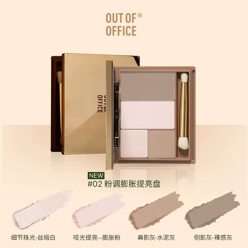 OUT-OF-OFFICE 3D Contouring Multi-Purpose Palette 9g OUT-OF-OFFICE立体修颜多用综合盘