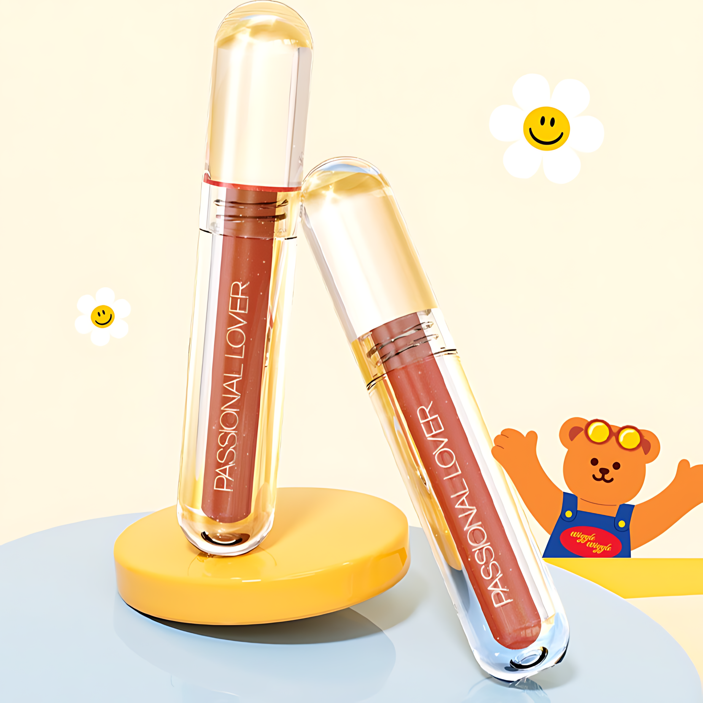 PASSIONAL LOVER Paradise Limited Mirror Gloss 2.2g 恋火乐园限定镜彩唇蜜