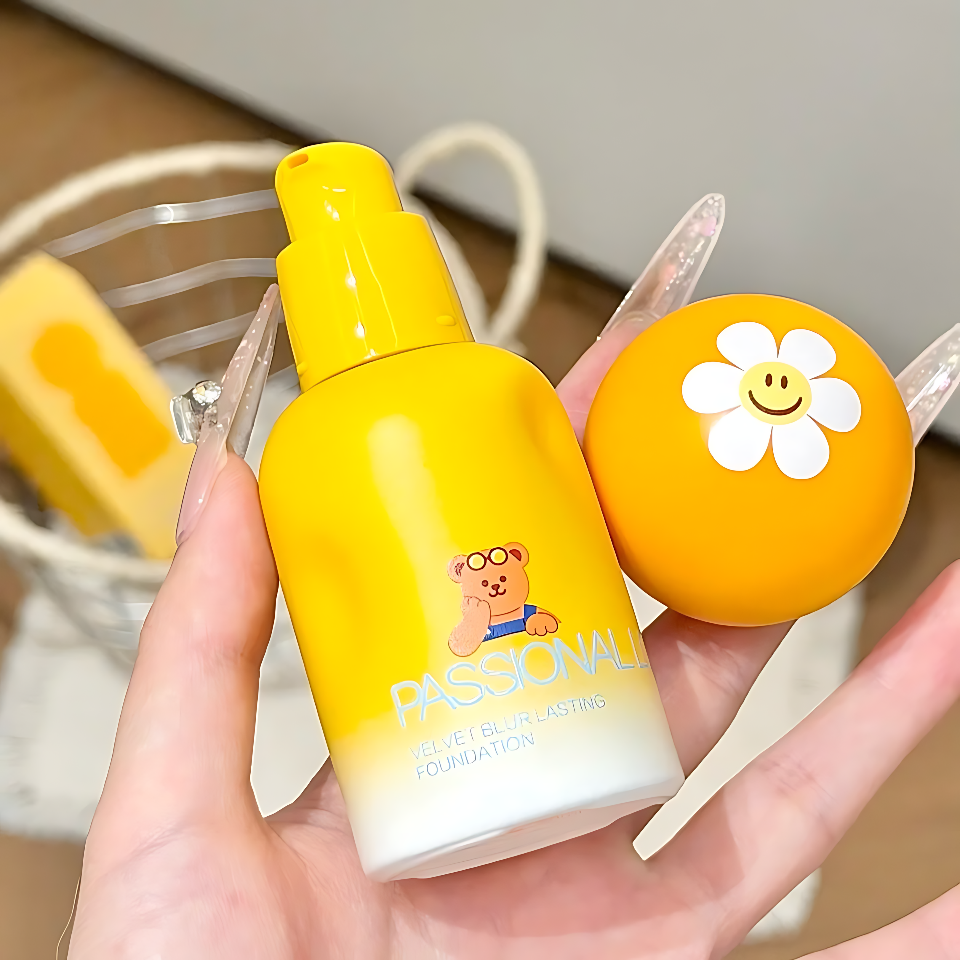 PASSIONAL LOVER Paradise Limited Velvet Blur Lasting Foundation 4.0 30ml 恋火乐园限定绒雾持妆粉底液4.0