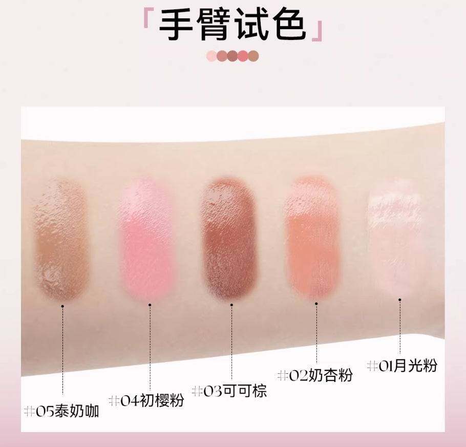 PINK PUNK Oxygenated Fresh Blush Cream 4g 桃又野氧气清透腮红膏