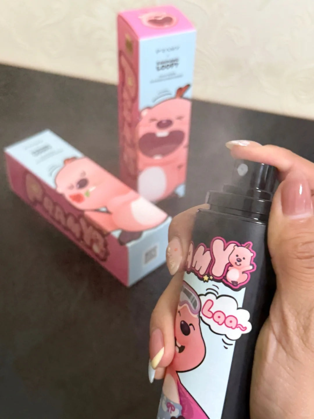 PRAMY x ZANMANG LOOPY Makeup Setting Spray 2.0 100ml 柏瑞美赞萌露比联名款定妆喷雾2.0